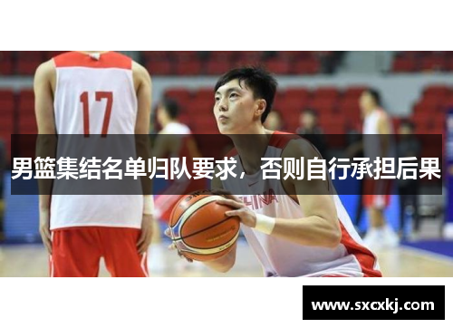 男篮集结名单归队要求，否则自行承担后果